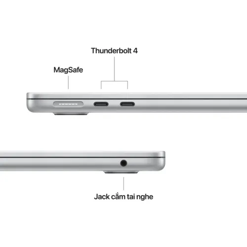 MacBook Air 15.3 inch M5 MDVC4SA/A | 15.3 inch | 2880 x 1864 | Liquid Retina | 10C CPU | 10C GPU | 24GB | 1TB SSD | Silver